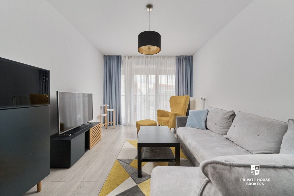 Na wynajem przestronne 3-pokojowe mieszkanie 71 m² z balkonem i miejscami garażowymi Wrocław, Kępa Mieszczańska, Romana Dmowskiego  71m2 Foto 1
