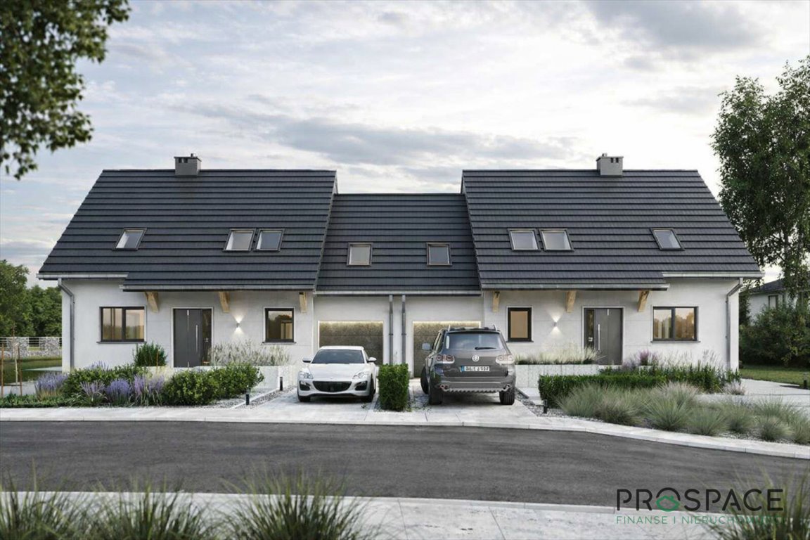 Zapraszam do obejrzenia nowoczesnego domu dwulokalowego 114 m² z możliwością personalizacji Zielona Góra  163m2 Foto 1