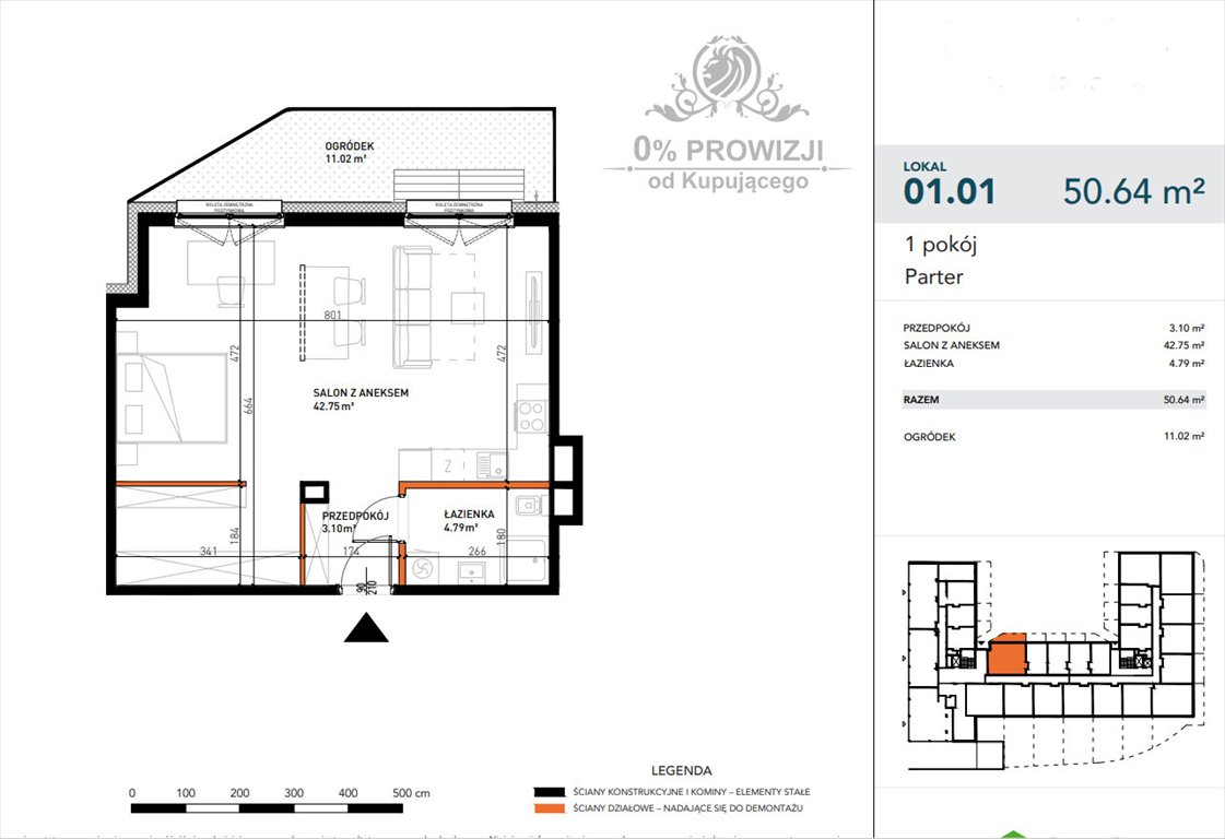 Kawalerka na sprzedaż Wrocław, Stare Miasto, Przedmieście Świdnickie  51m2 Foto 17