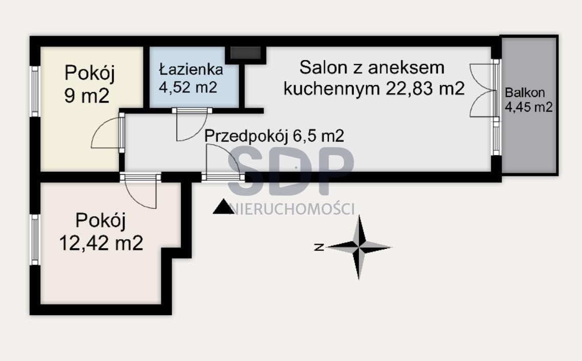 Mieszkanie trzypokojowe na sprzedaż Wrocław, Stare Miasto, Szczepin, Długa  55m2 Foto 3