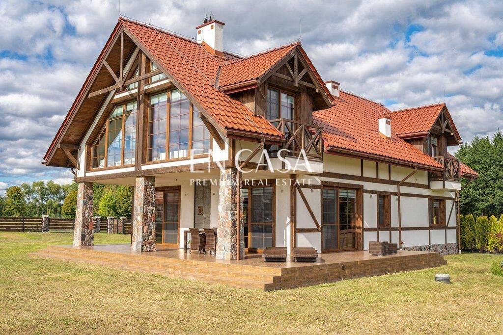 Luksusowy dom nad jeziorem Dargin, 215 m², osiedle strzeżone Harsz  215m2 Foto 1