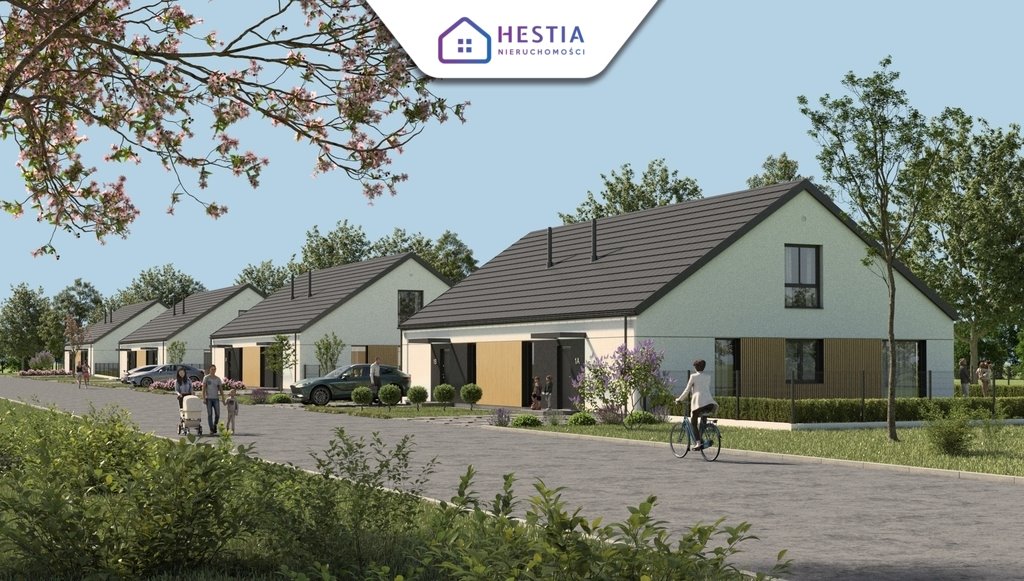 Nowoczesny dom z dużym ogrodem i adaptacją do 138 m² Pucice  103m2 Foto 1