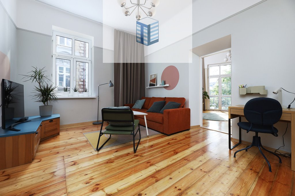 Na wynajem przestronne mieszkanie 66 m² z widokiem na Wisłę Kraków, Podgórze, Celna  66m2 Foto 1