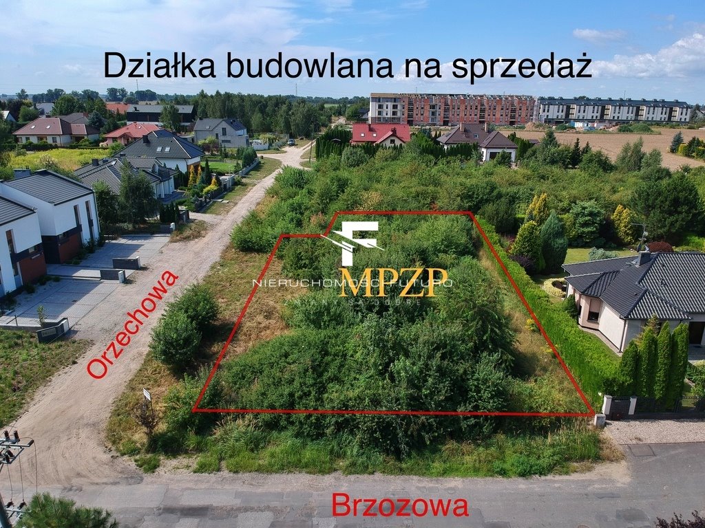 Działka budowlana na sprzedaż Kobylniki, Orzechowa 2  941m2 Foto 1