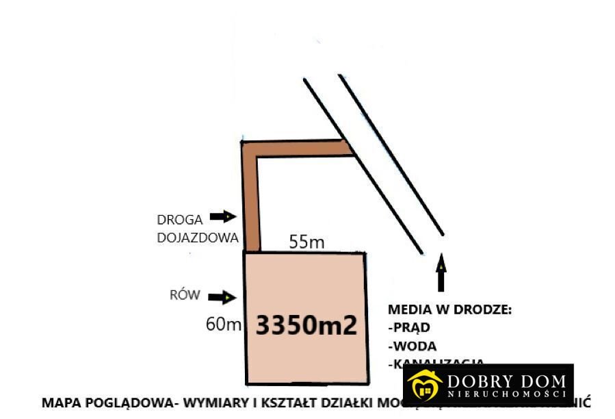 Działka rolna na sprzedaż Janów  3 350m2 Foto 1