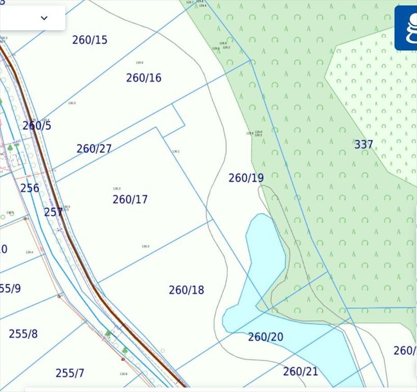 Działka 2996 m2 pod zabudowę w Chwałowicach z mediami Chwałowice  2 996m2 Foto 1