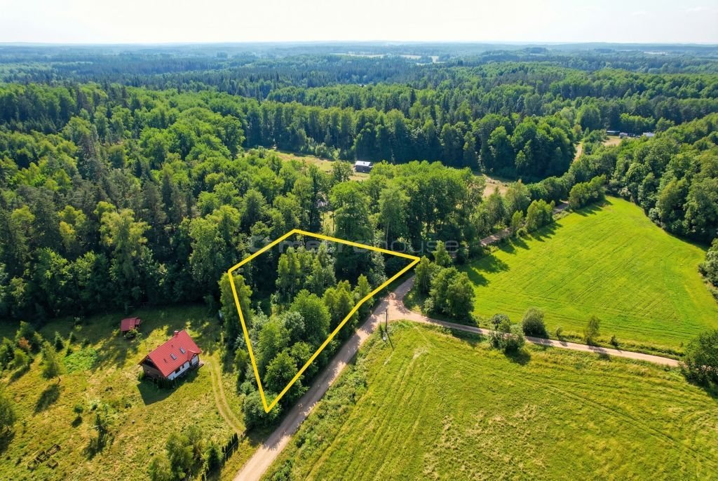 Działka 3000 m² z mediami, lasem i jeziorami w Jelonek Jelonek  3 000m2 Foto 1