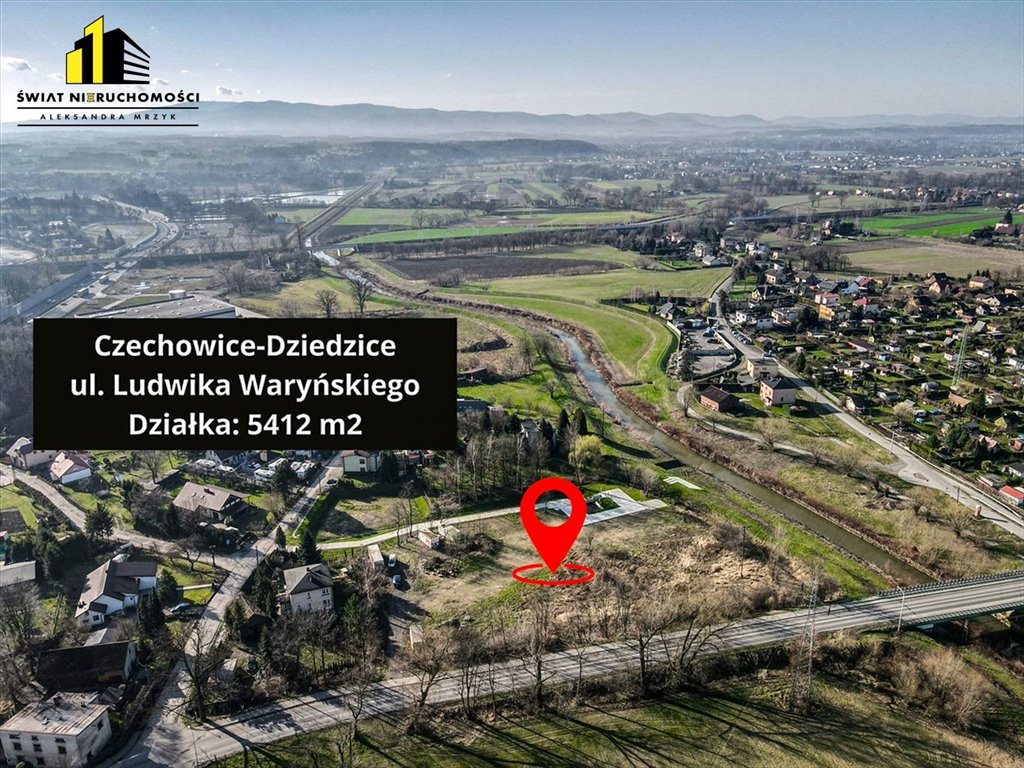 Działka inwestycyjna pod dzierżawę Czechowice-Dziedzice  5 412m2 Foto 1