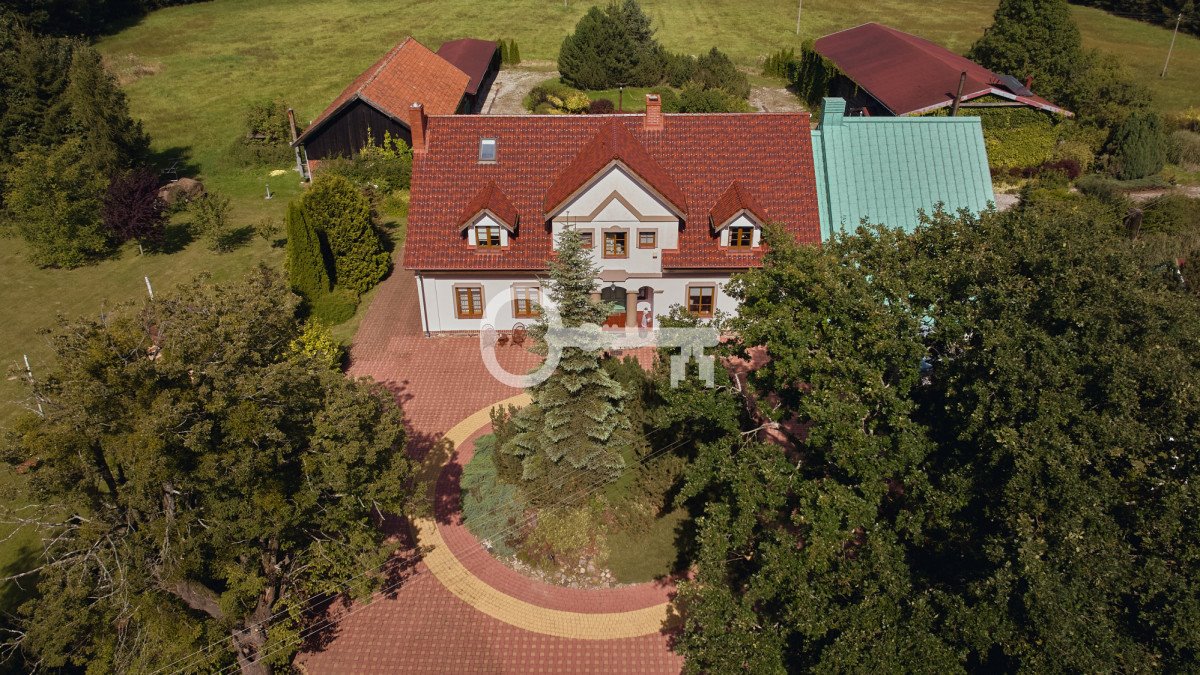 Stylowy dworek z 3 budynkami, stawem i potencjałem inwestycyjnym Stary Dzierzgoń  499m2 Foto 1
