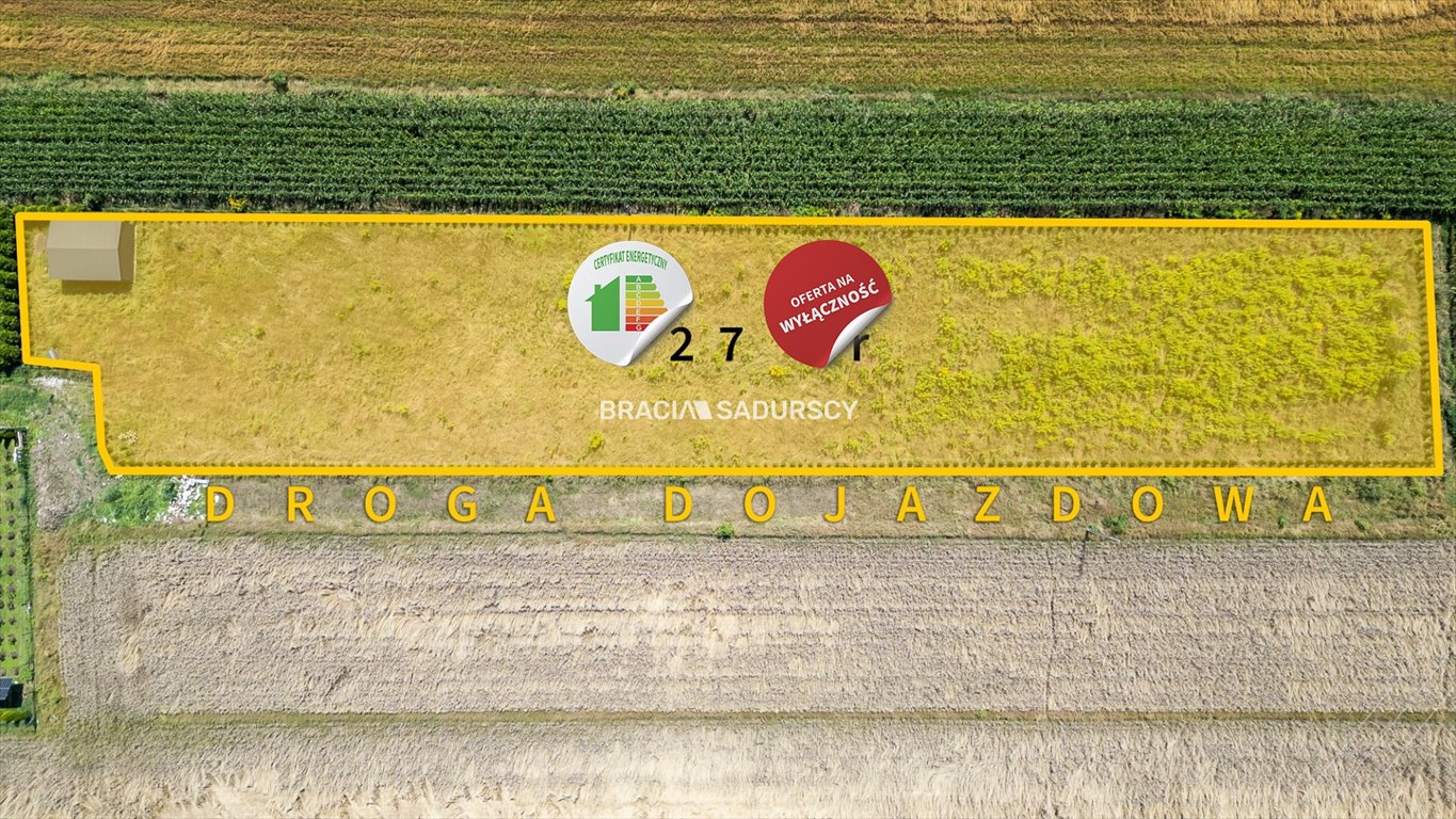 Działka budowlana na sprzedaż Kraków, Wzgórza Krzesławickie, Wadów, Wadowska  1 350m2 Foto 7