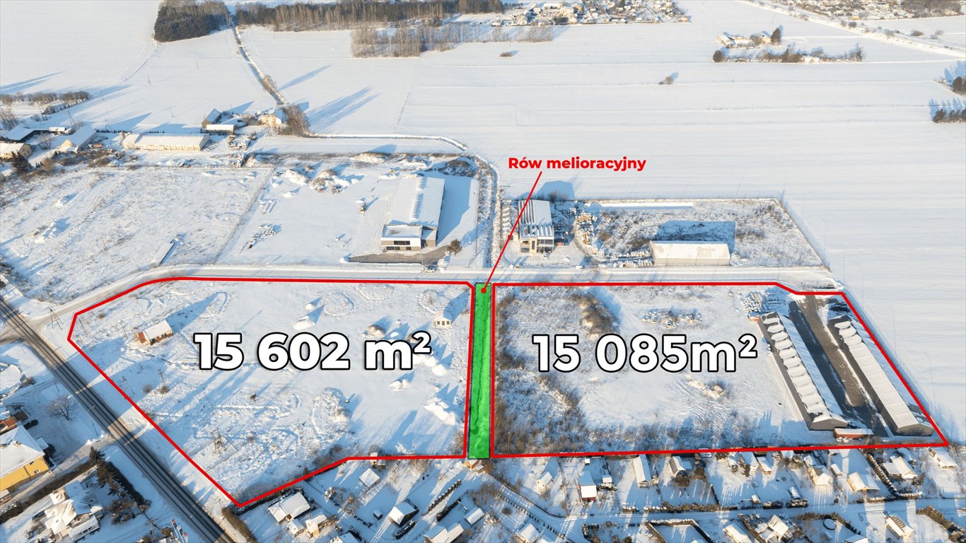 Atrakcyjna działka przemysłowa 30 687 m² z halami w Zambrowie Zambrów, Produkcyjna  30 687m2 Foto 1