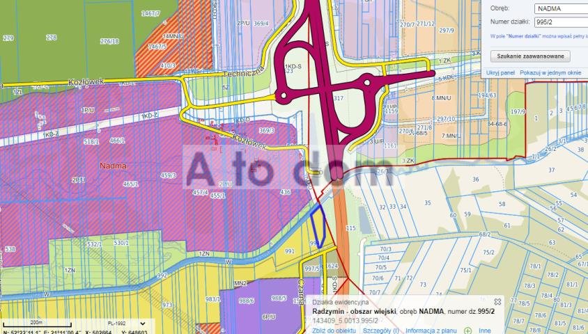 Działka 3187 m2 z dostępem do rzeki i prądem Nadma  3 187m2 Foto 1