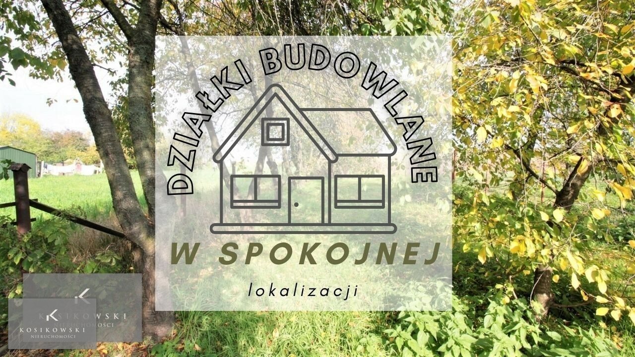 Działki budowlane w spokojnej okolicy, od 900 m², 39 zł/m² Namysłów, Gmina Namysłów  900m2 Foto 1