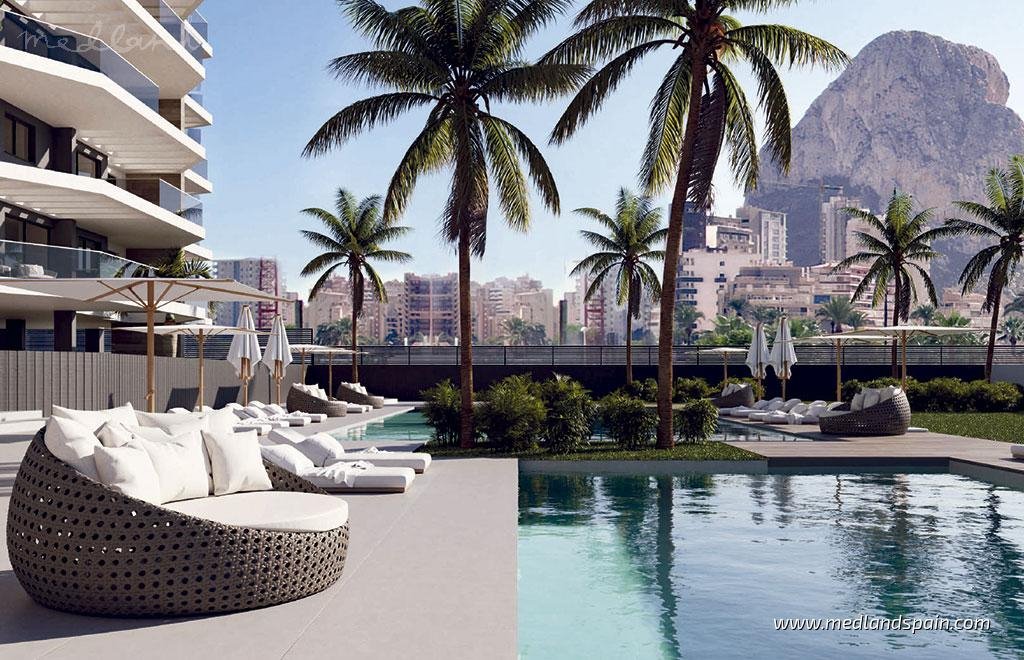 Mieszkanie dwupokojowe na sprzedaż Hiszpania, Calpe  82m2 Foto 1