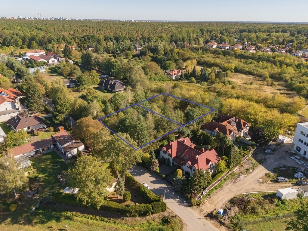 Działka na Ursynowie z dostępem do mediów i lasem Kabackim Warszawa, Ursynów, Dąbrówka  1 001m2 Foto 1