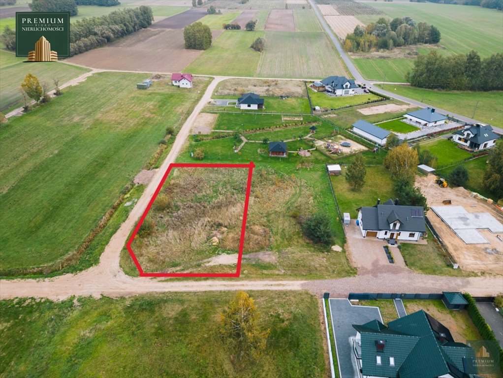 Działka budowlana 1939 m² w Korycinie, MPZP, uzbrojona Korycin, Królowej Jadwigi  1 939m2 Foto 1