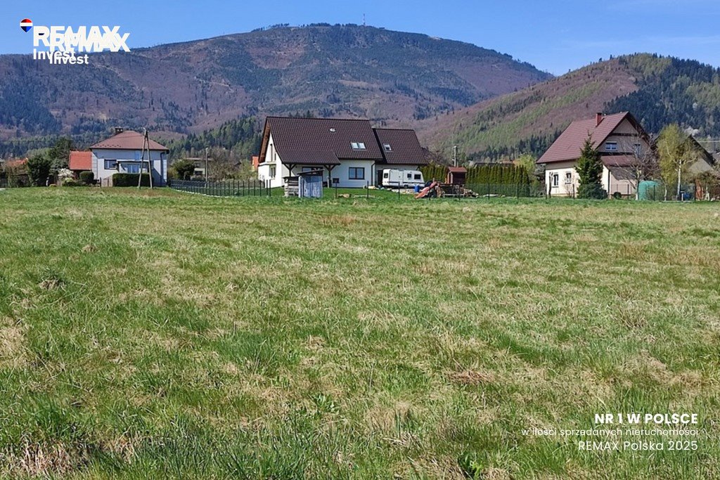 Działka 27 arów z widokiem na Skrzyczne - polecam! Lipowa, Urodzajna 0  2 700m2 Foto 1