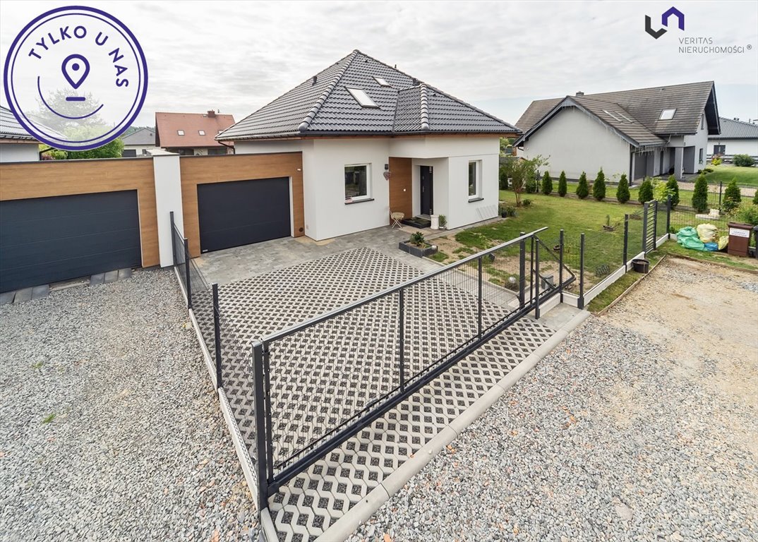 Nowoczesny dom 138 m² z garażem, gotowy do zamieszkania Gostyń, Motyla  166m2 Foto 1