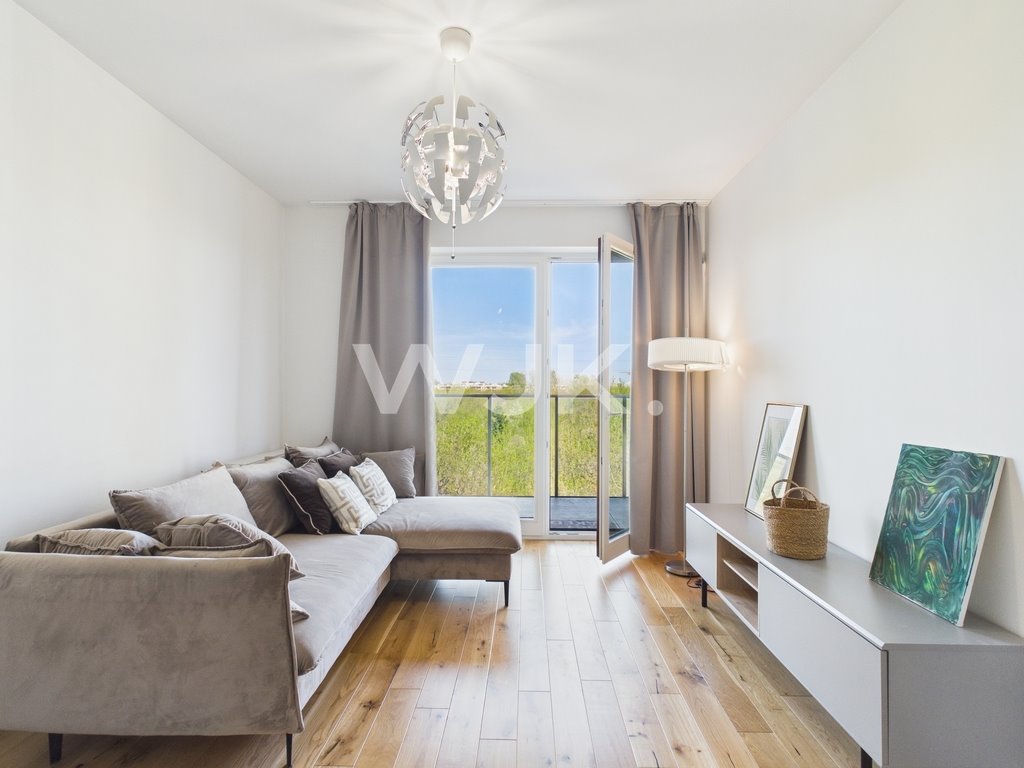 Nowoczesne 2-pokojowe mieszkanie z balkonem i widokiem na zieleń Warszawa, Mokotów, Siekierki, Zwierzyniecka  45m2 Foto 1