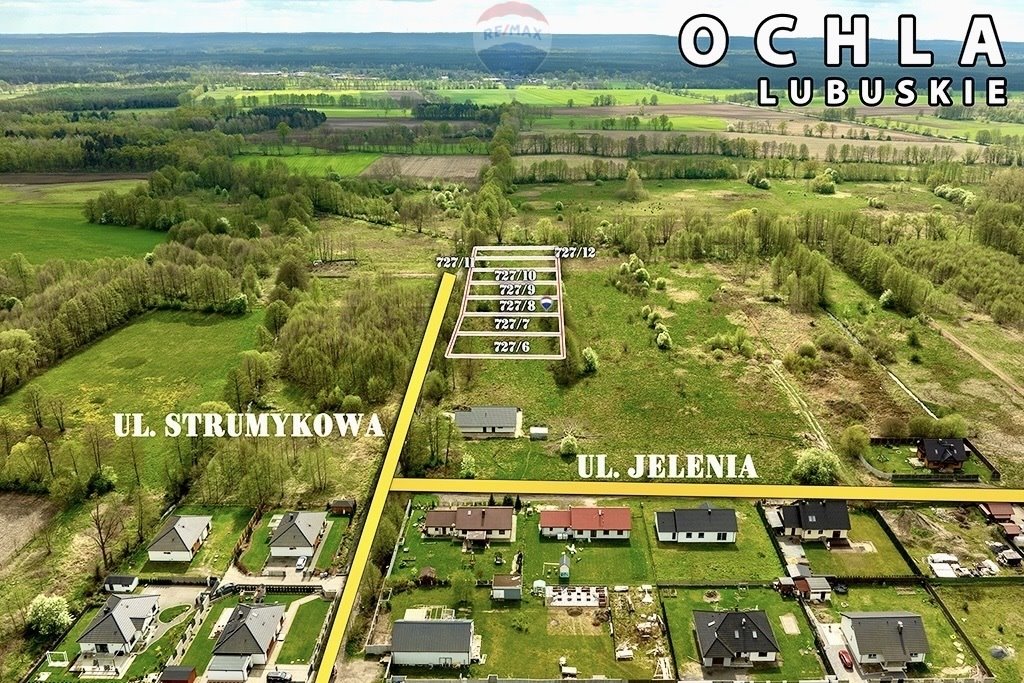 Działka budowlana na sprzedaż Zielona Góra, Ochla, Ochla-Łąkowa  1 090m2 Foto 17