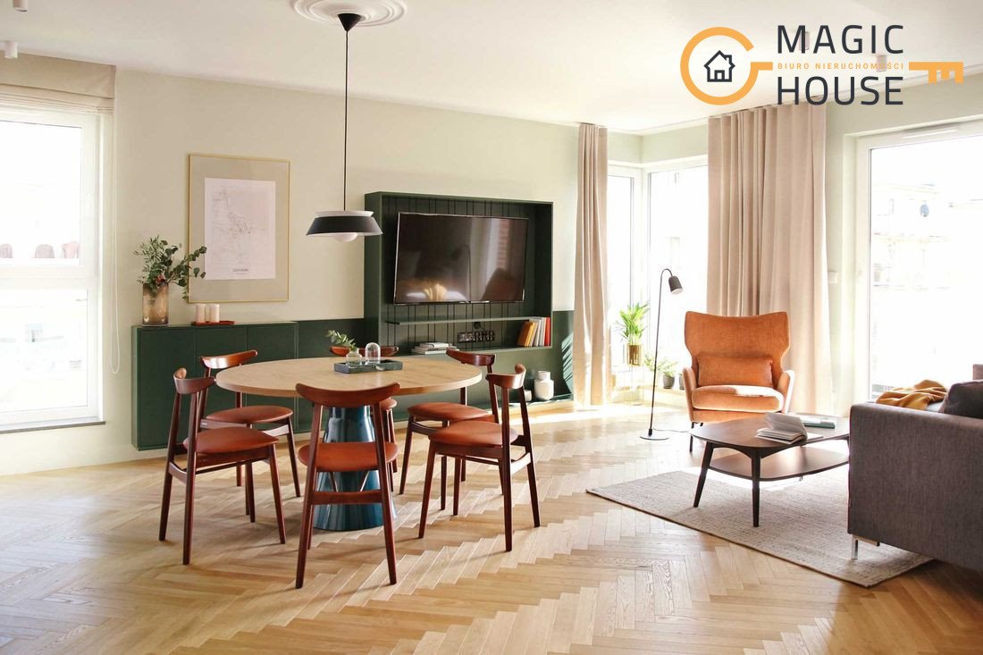 Ekskluzywny apartament 71 m² z tarasem i 2 łazienkami Gdańsk, Śródmieście, św. Barbary  71m2 Foto 1