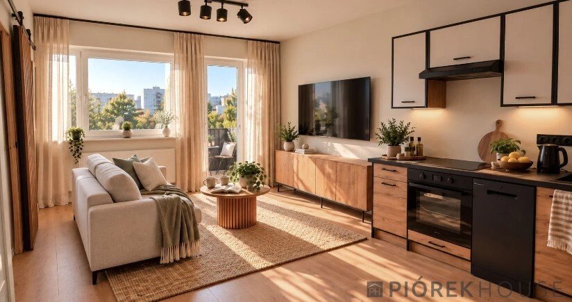 28 m² na Bielanach z balkonem i pełnym wyposażeniem - polecam! Warszawa, Bielany, Starej Baśni  28m2 Foto 1