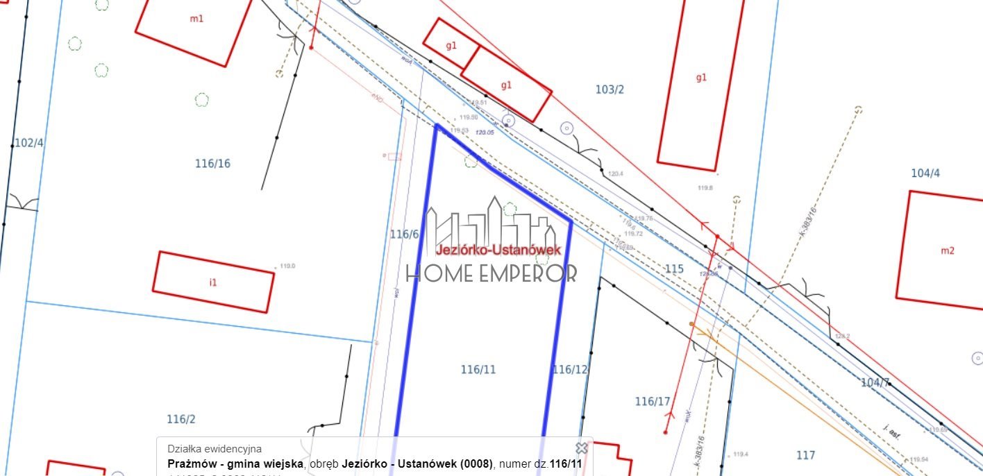 Działka budowlana na sprzedaż Jeziórko, Południowa  11 500m2 Foto 3