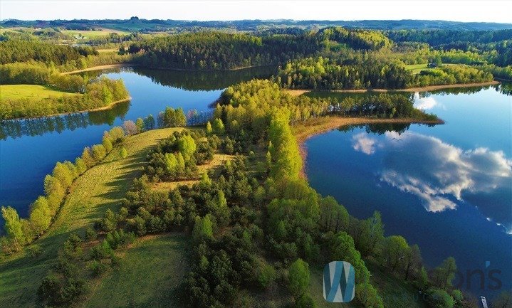 Sprzedam malowniczą działkę 50 600 m² nad jeziorem Snołda Udziejek  50 600m2 Foto 1