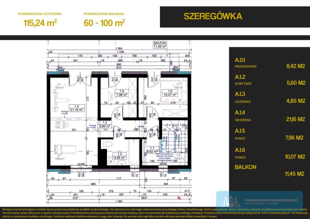 Mieszkanie na sprzedaż Rzeszów, Staromieście, Warszawska  115m2 Foto 4