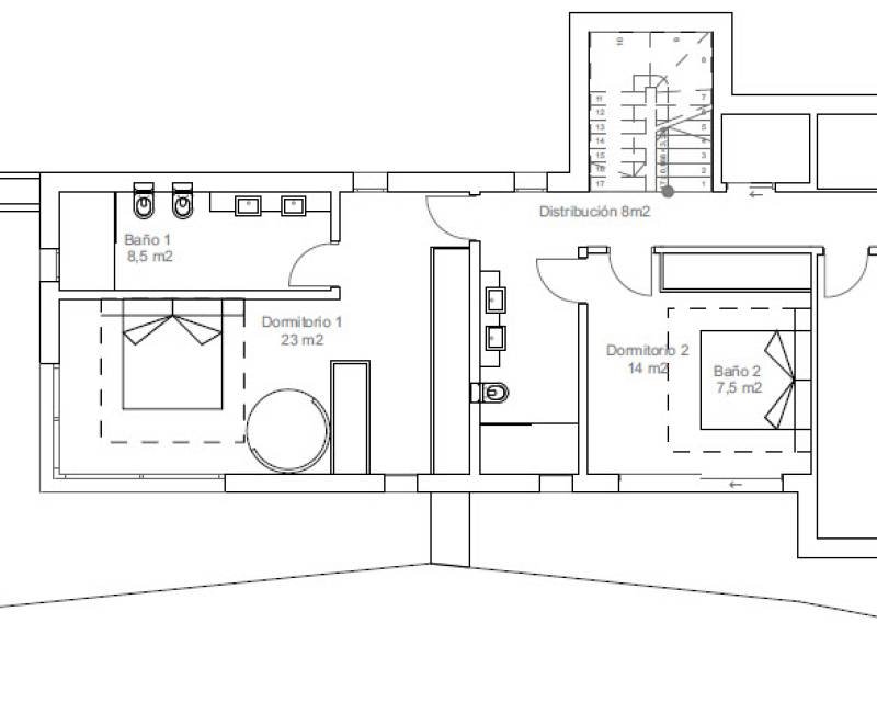 Dom na sprzedaż Hiszpania, Javea, Hiszpania, Nova Xabia  230m2 Foto 7