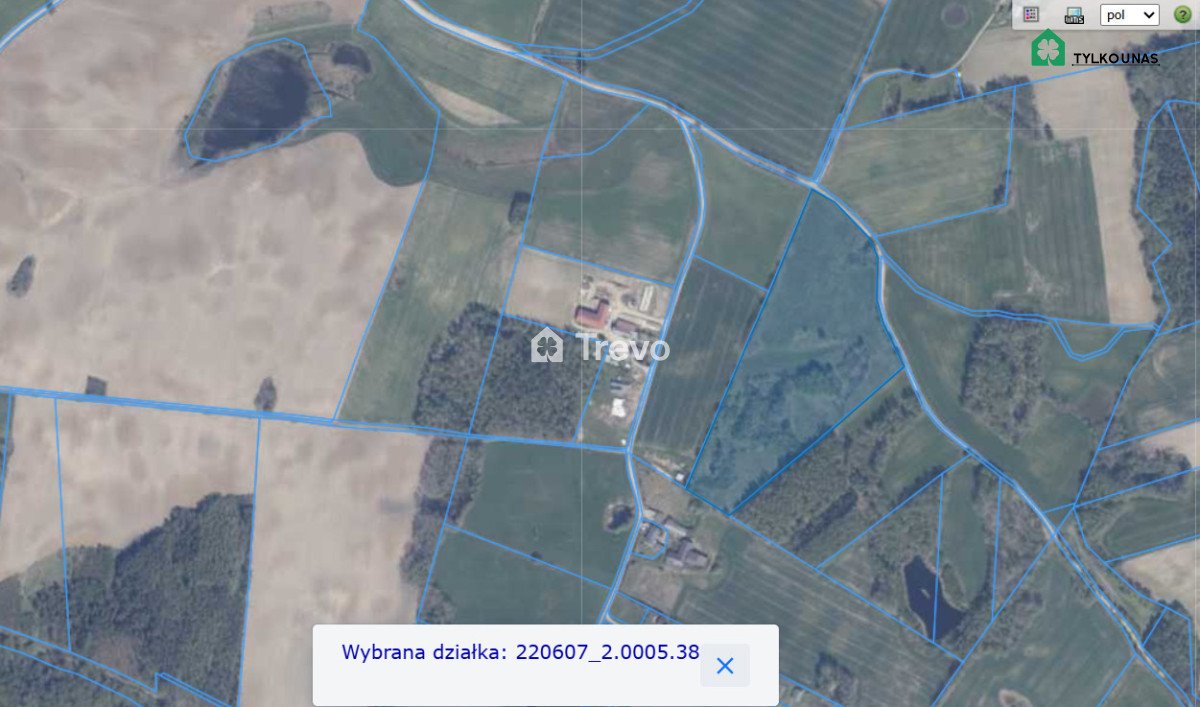 Działka pod agroturystykę 40 400 m² w sercu Kaszub Liniewko Kościerskie  40 400m2 Foto 1