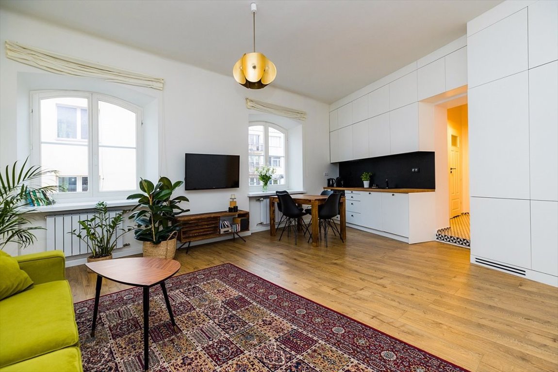 Przestronne 2-pokojowe mieszkanie na Muranowie z kuchnią i jadalnią Warszawa, Śródmieście, Długa  47m2 Foto 1