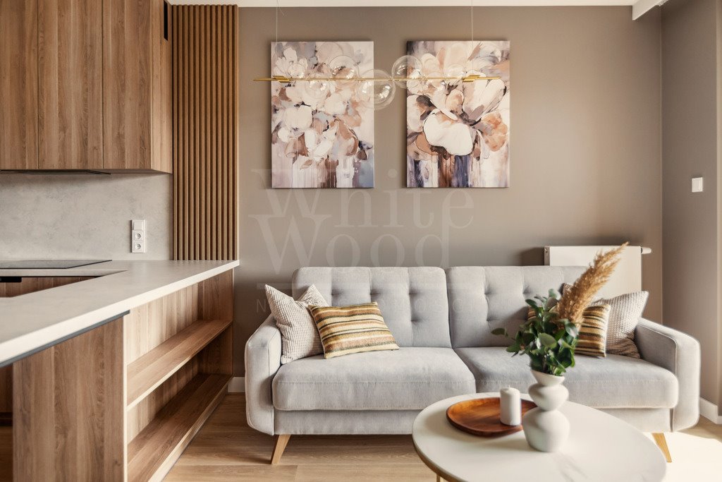 Przestronny apartament z panoramicznym widokiem na Trójmiejski Park Gdynia, Witomino, Małokacka  68m2 Foto 1