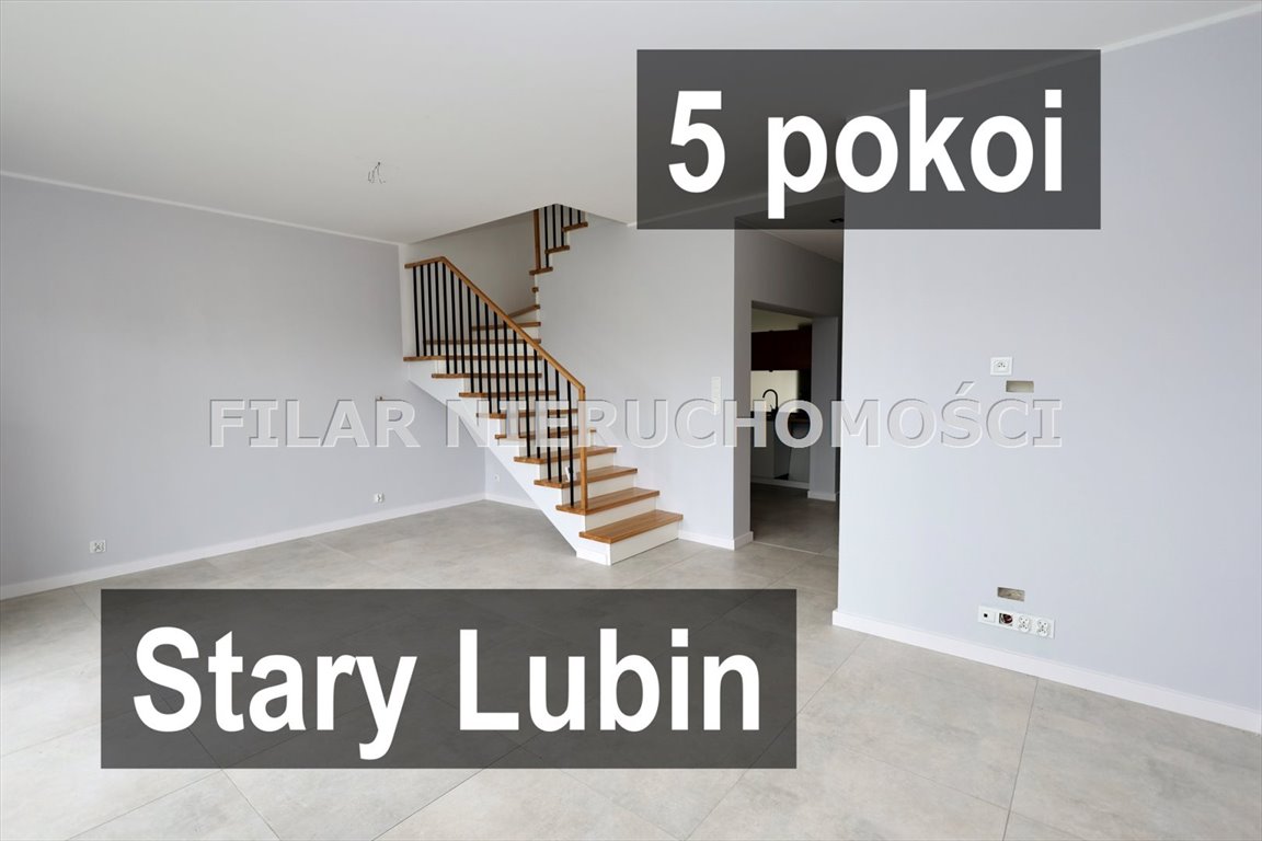 Komfortowy segment 4 sypialnie, taras, kominek, blisko infrastruktury Lubin, Stary Lubin  105m2 Foto 1
