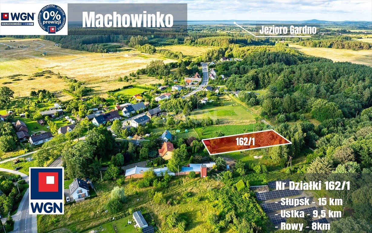 Działka budowlana nad morzem w Machowinku 1500 m2 Machowinko, Machowinko  1 500m2 Foto 1