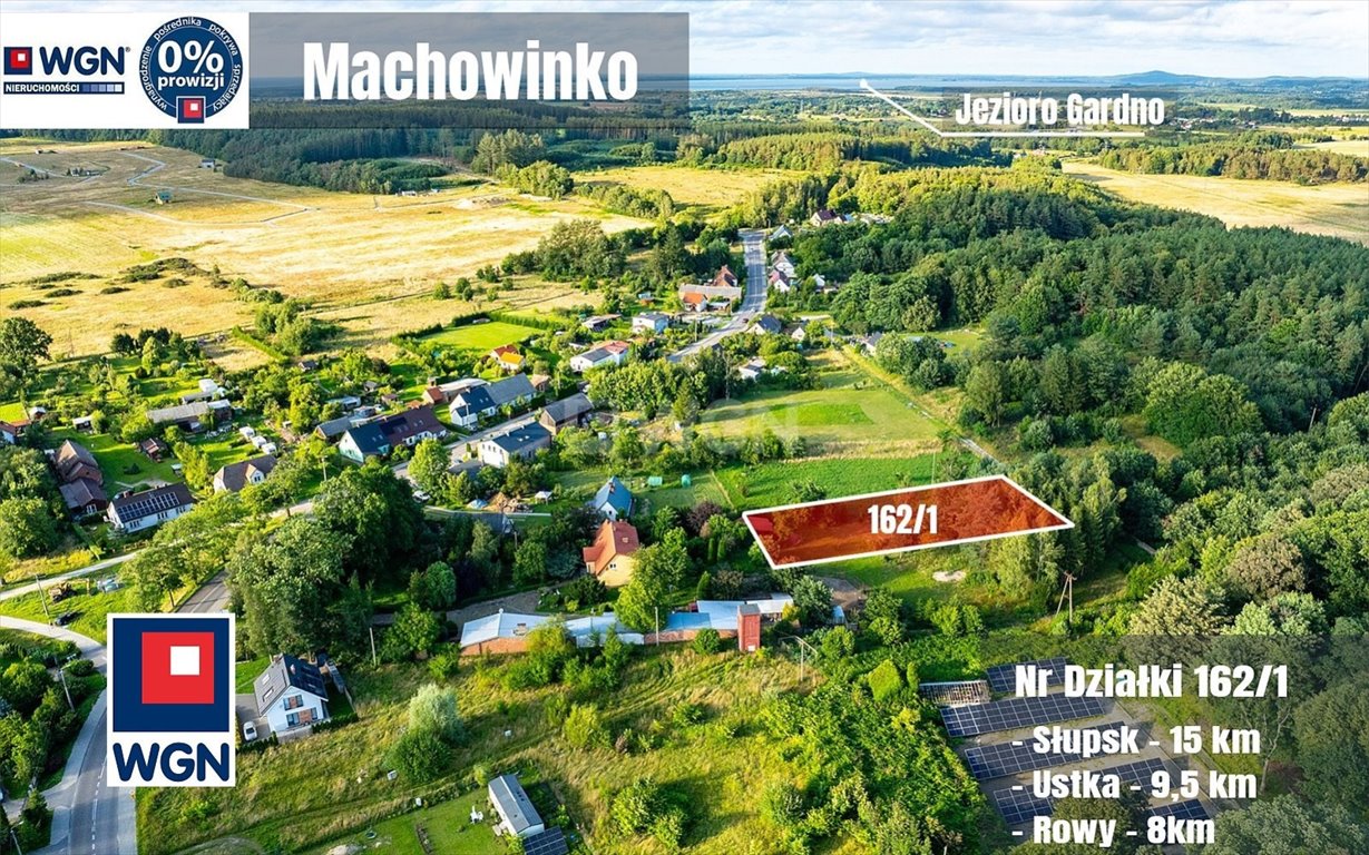 Działka budowlana na sprzedaż Machowinko, Machowinko  1 500m2 Foto 1