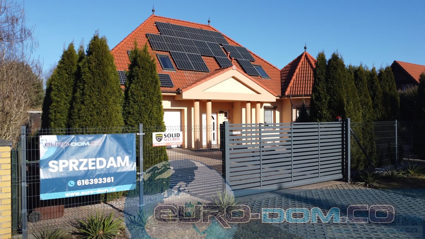 Nowoczesny dom wolnostojący 192 m2 z ogrodem w Mieczewie Mosina, Mieczewo, Pogodna  192m2 Foto 1