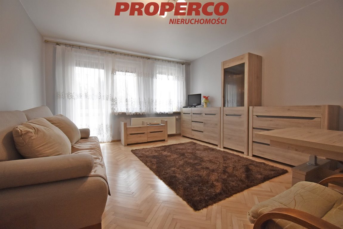 Przytulne 1-pokojowe mieszkanie z dużym balkonem, pełne umeblowania Kielce, Ślichowice  41m2 Foto 1