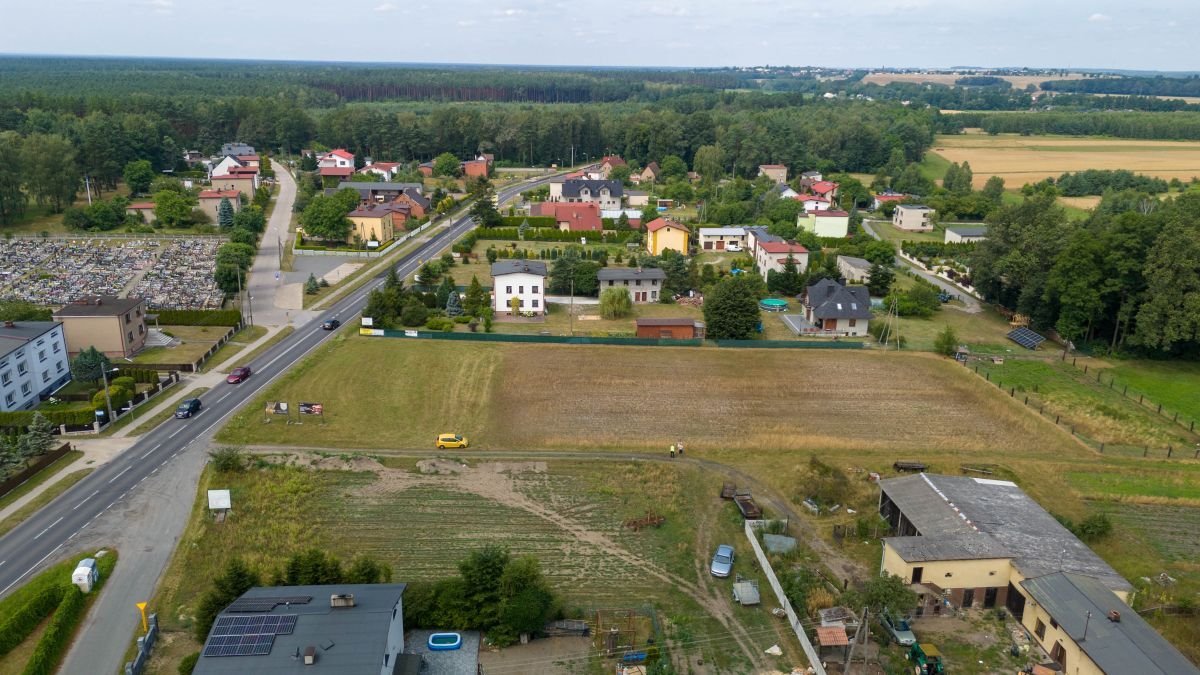 Działka budowlana na sprzedaż Strzebiń, Boczna  1 411m2 Foto 8