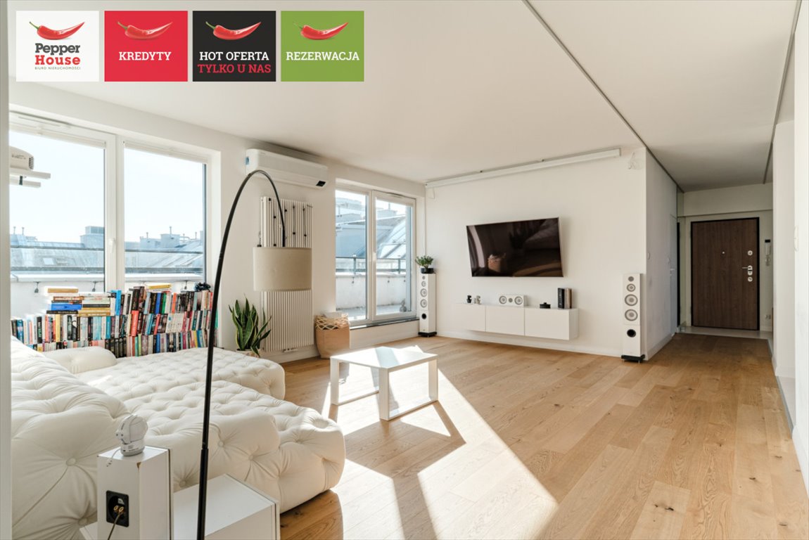 Ekskluzywny apartament na ostatnim piętrze z 35 m2 tarasem Gdańsk, Śródmieście, św. Barbary  103m2 Foto 1