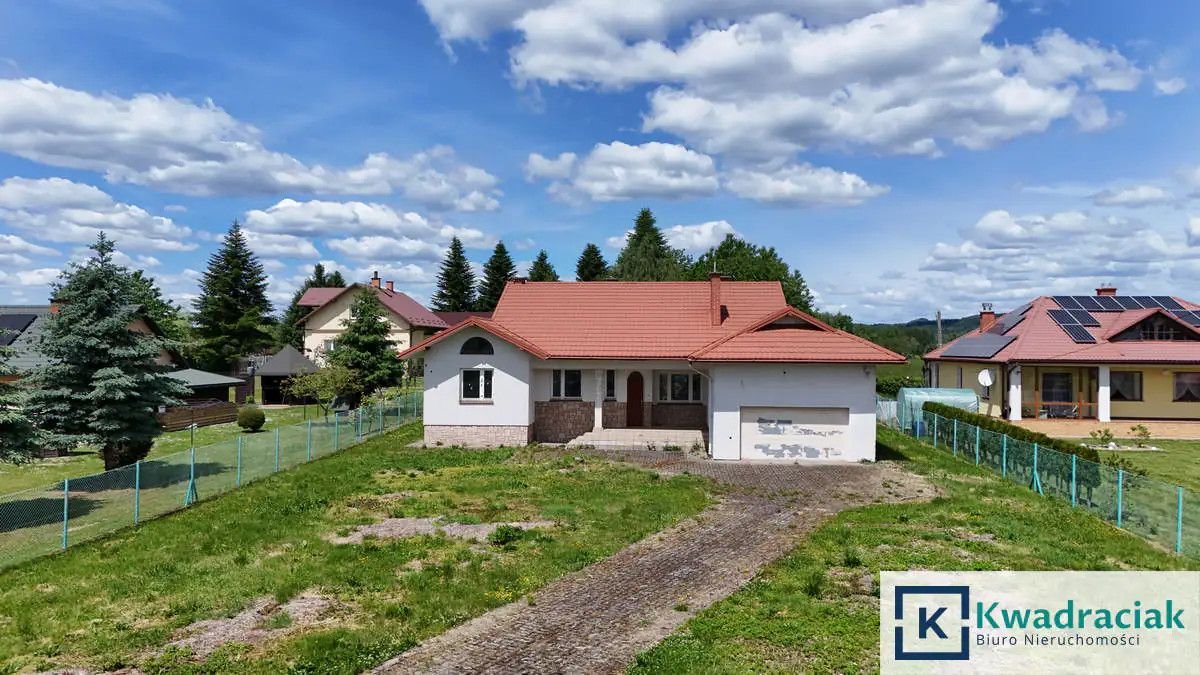 Przestronny dom 200 m² w stanie surowym z garażem i dużą działką Odrzykoń  200m2 Foto 1