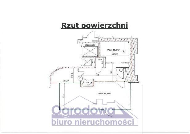 Lokal użytkowy 36,5 m² w Śródmieściu - ogródek i atrakcyjna ekspozycja Warszawa, Śródmieście  37m2 Foto 1