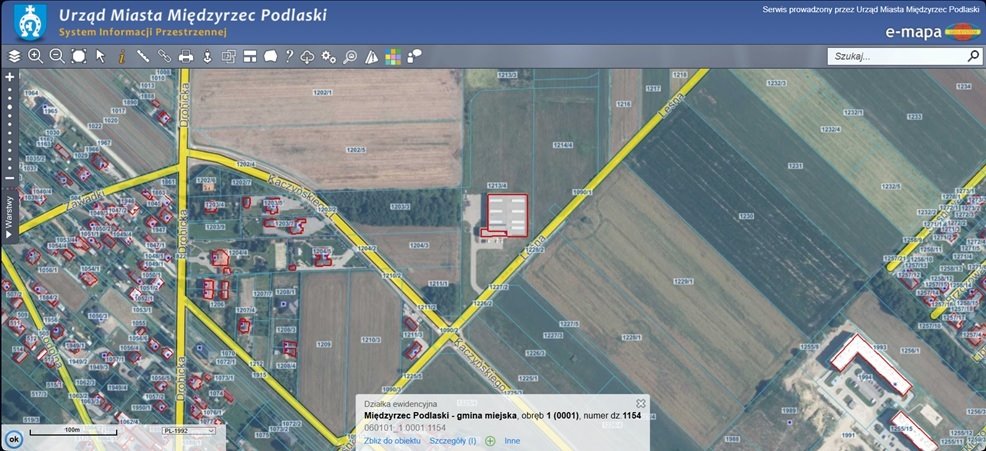 Działka przemysłowo-handlowa na sprzedaż Międzyrzec Podlaski  2 747m2 Foto 1