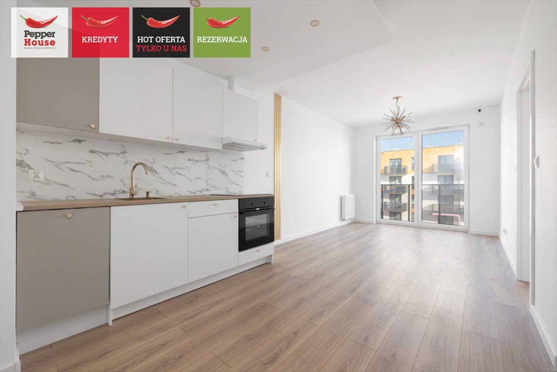 Do sprzedania nowoczesne 2-pokojowe mieszkanie 35 m² w Gdańsku Gdańsk, Orunia Górna, Borkowska  35m2 Foto 1