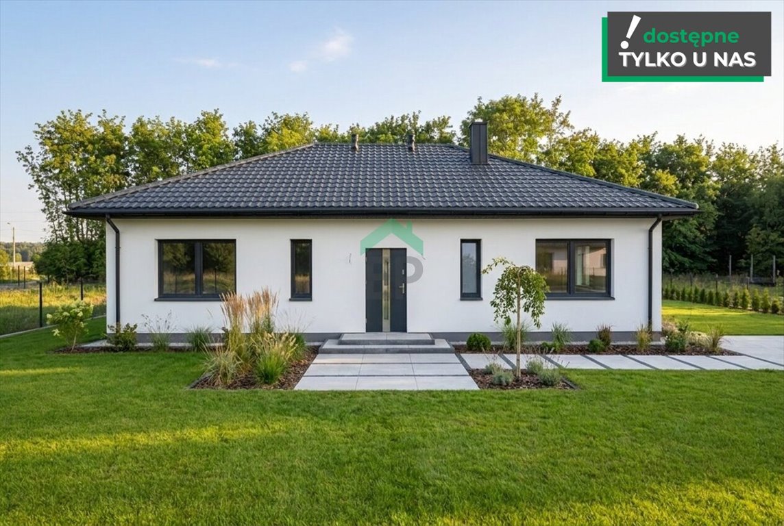 Do sprzedania nowoczesny dom 96 m² z poddaszem i ogrzewaniem podłogowym Starcza  96m2 Foto 1