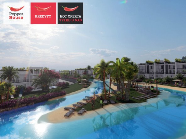 Luksusowy apartament 2+1 Loft Penthouse z tarasem - Cypr Cypr, Tatlısu, Kıbrıs  60m2 Foto 1