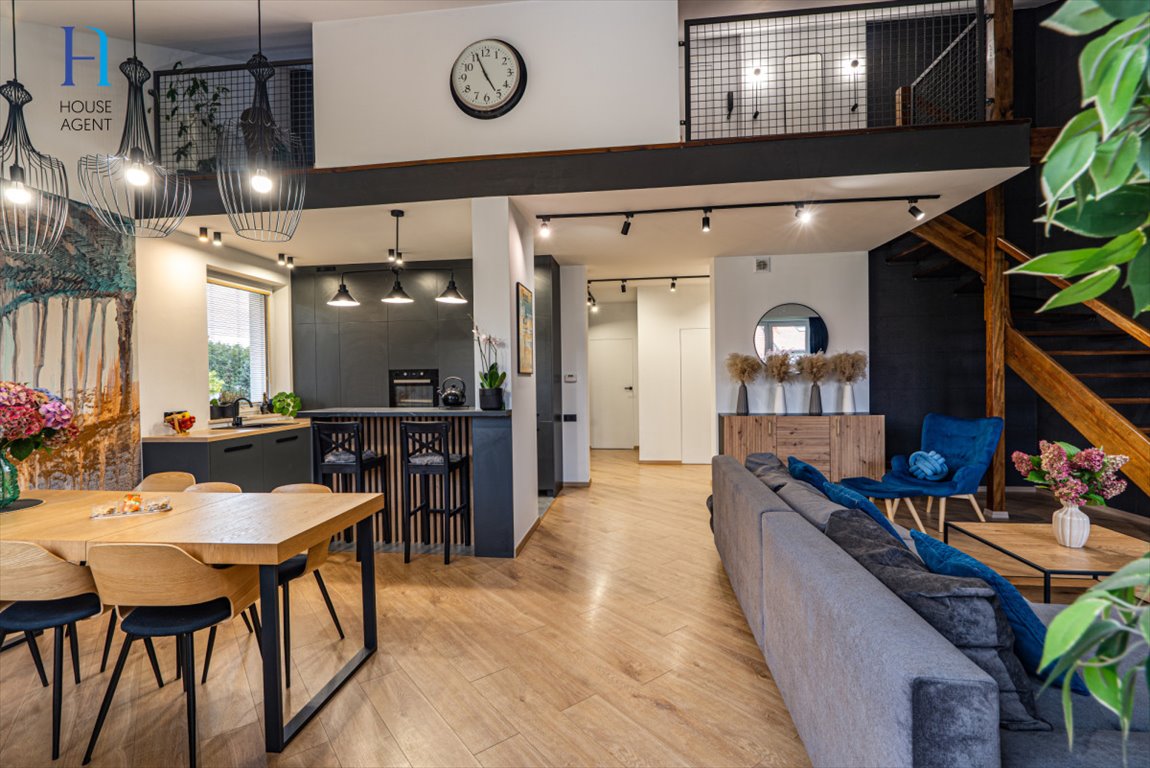 Dwupoziomowe 135 m² z antresolą i balkonem - polecam Łódź, Górna, Graniczna  86m2 Foto 1