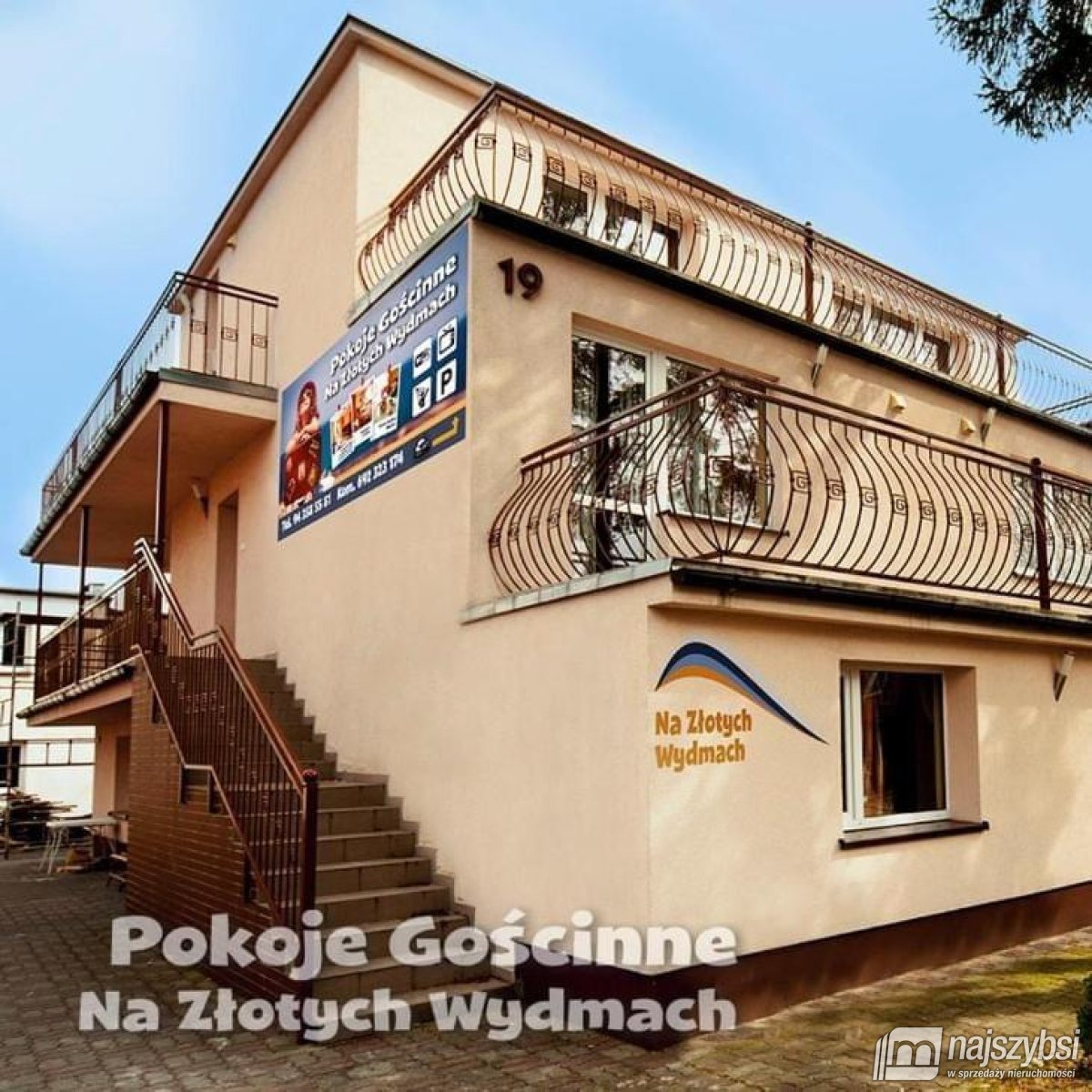 Inwestycyjny dom z 19 pokojami 300 m od plaży Dźwirzyno  300m2 Foto 1