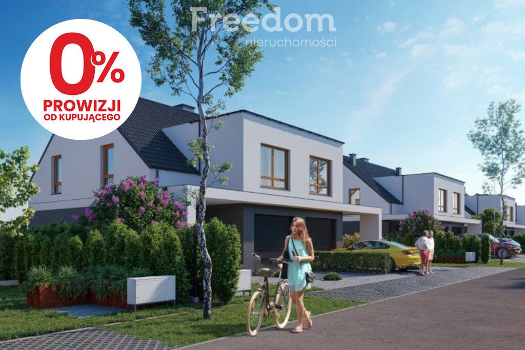 Nowoczesny dom bliźniak w Opolu (102 m², garaż, ogród) Opole, Chmielowice  102m2 Foto 1