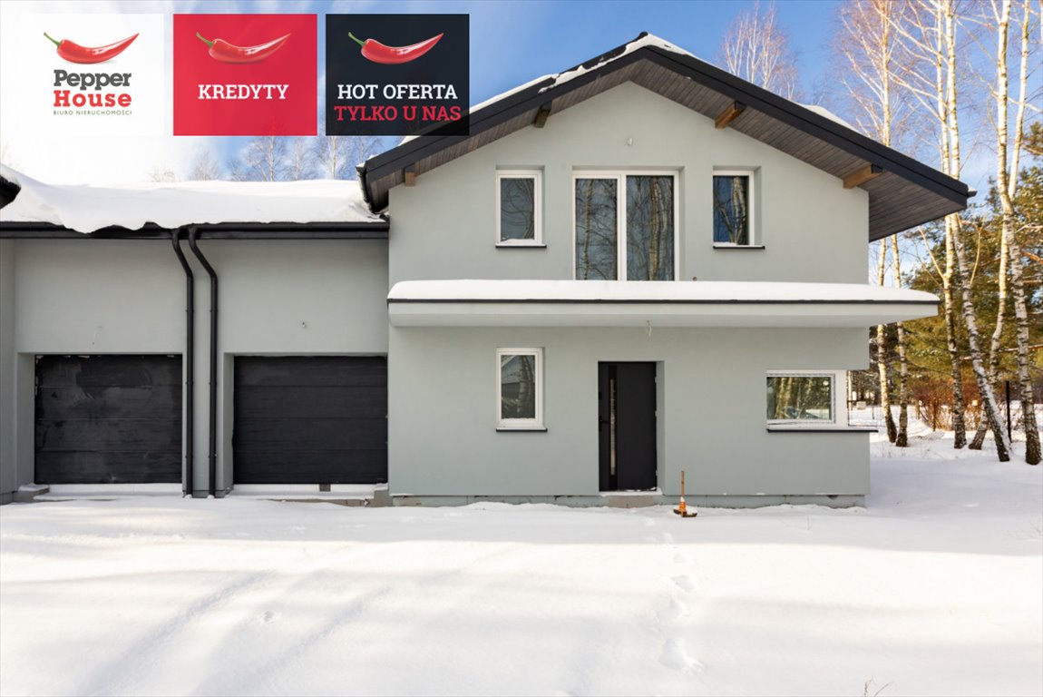 Nowoczesny dom bliźniak 240 m² z dużą działką w Dąbrówce Dąbrówka  240m2 Foto 1